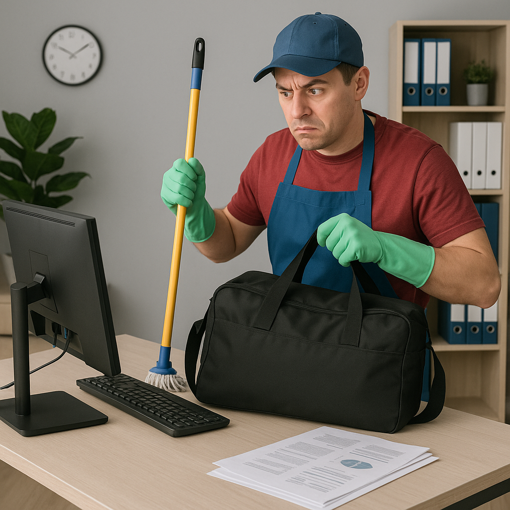 Why Your Company’s Cleaning Service Could Be a Security Risk