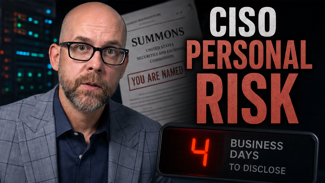 CISO Personal Liability Is No Longer Theoretical: Here’s What Actually Changed