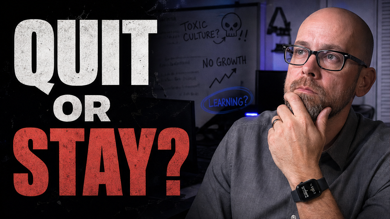 Your First IT Job Sucks. Should You Stay or Leave?