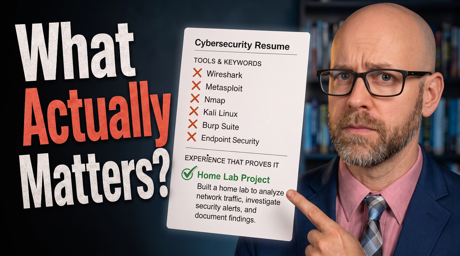 What Does an Entry-Level Cybersecurity Resume Actually Need?